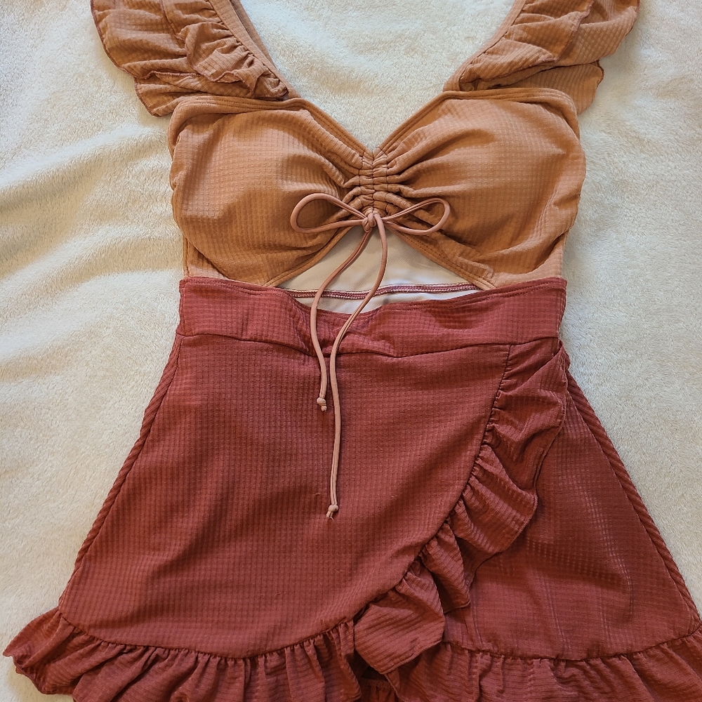 Retro 1 piece swimsuit